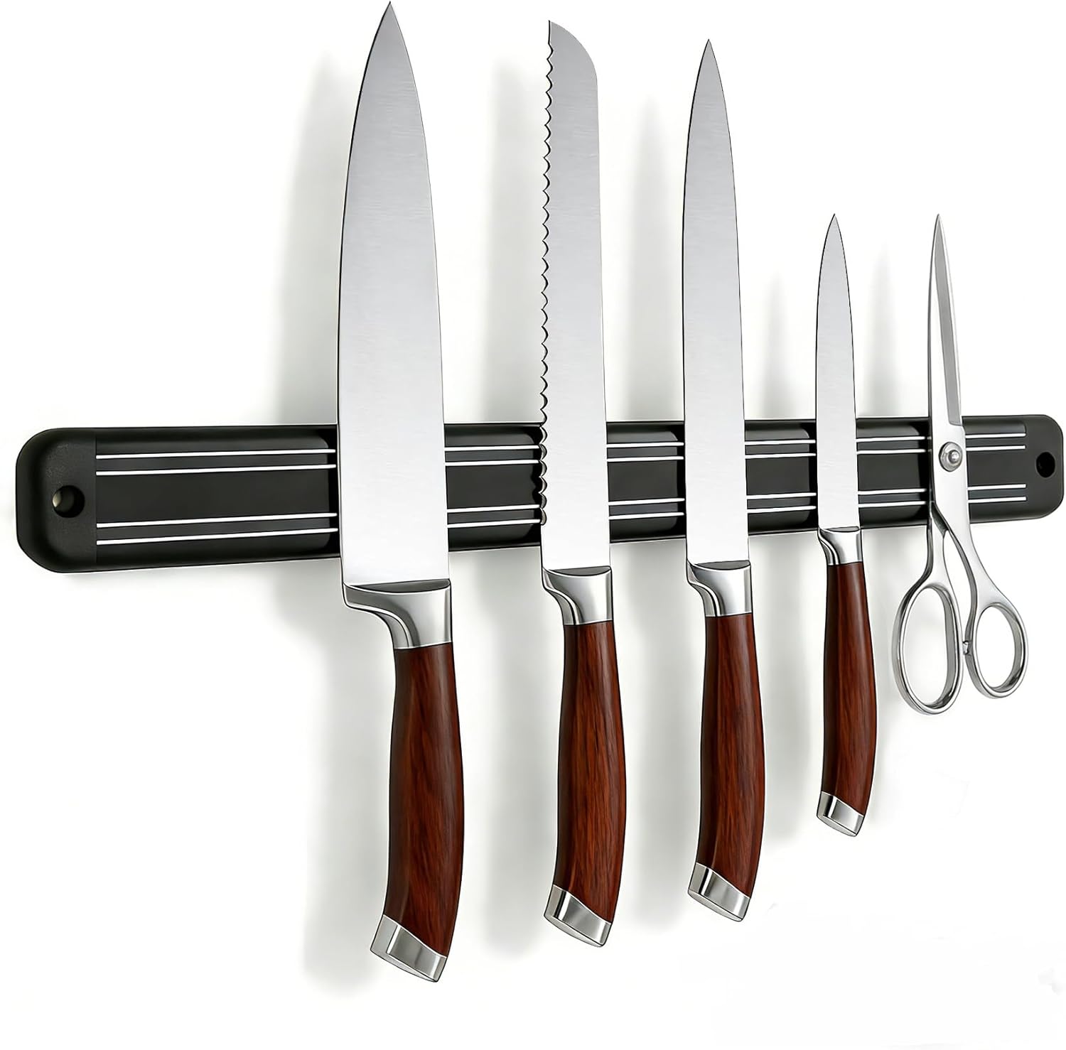 Magnetic Knife Strips(13 Inch Length),Magnetic Knife Holder for Wall/Refrigerator,Magnetic Knife Bar with Multi-Purpose Functionality as a Knife Holder, Knife Strip, Magnetic Tool Organizer